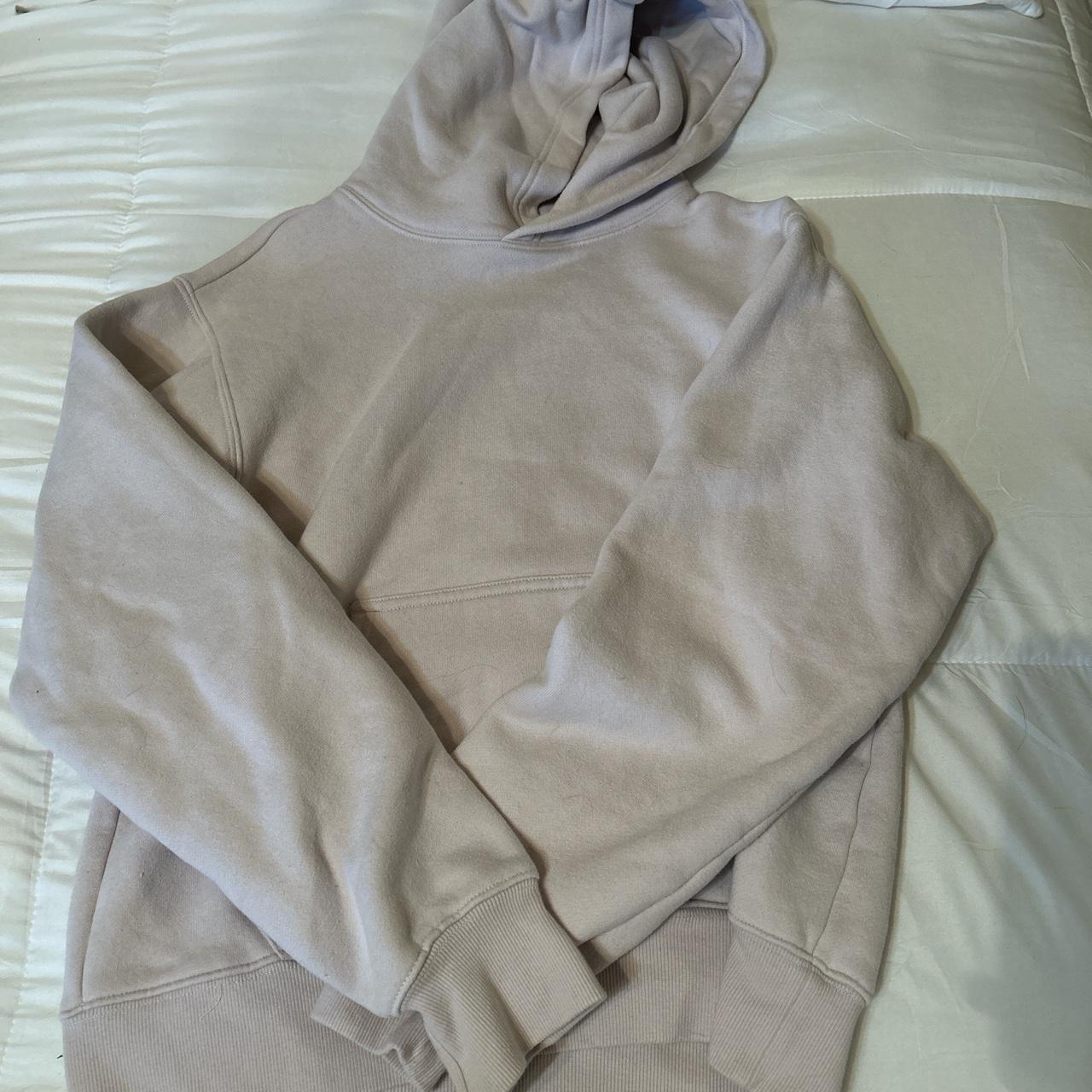 TNA aritzia light pink hoodie perfect fit - Depop