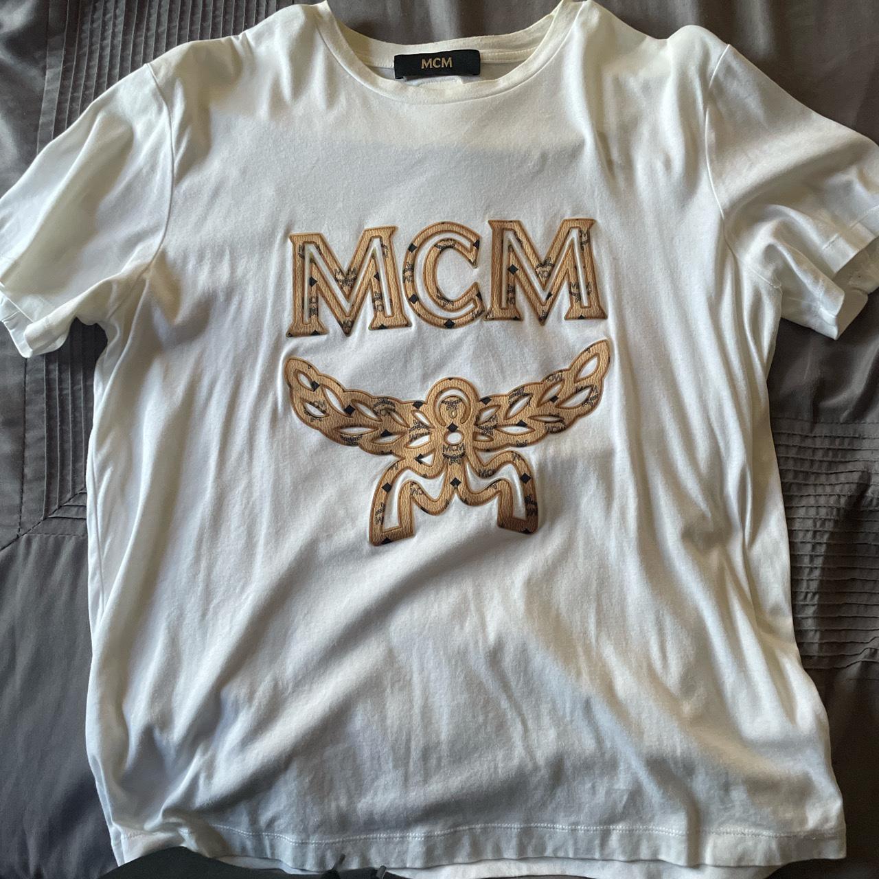 White mcm outlet shirt