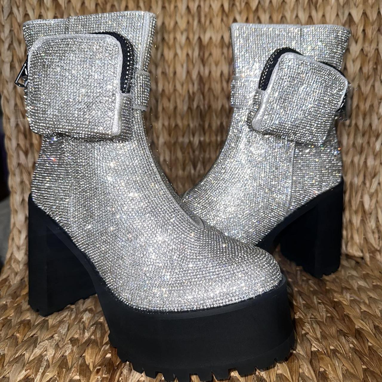 white platform boots dolls kill