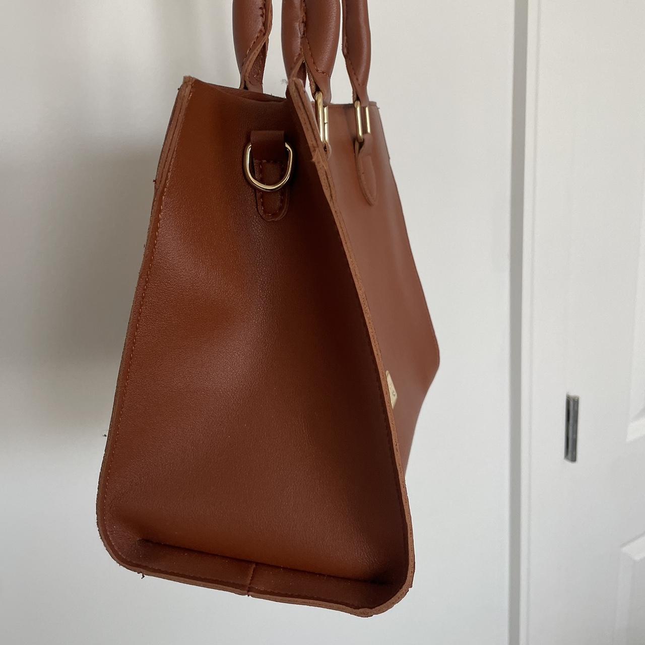 David Jones Leather bag leather david bag... Depop