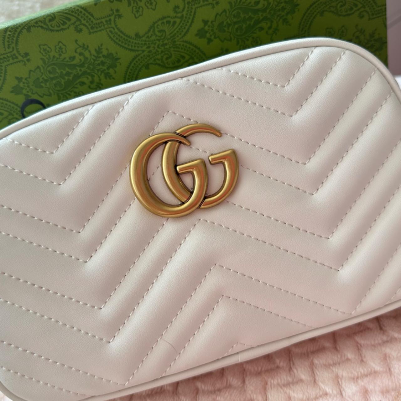 Gucci Boston Leather Handbag AND matching wallet - Depop