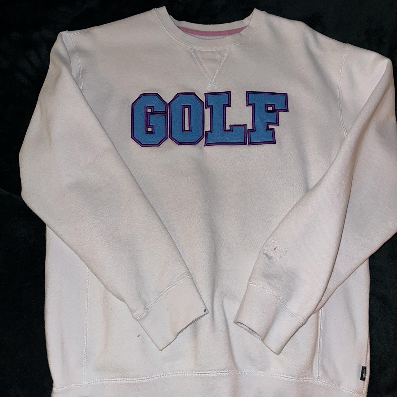 White outlet Golf Wang crewneck