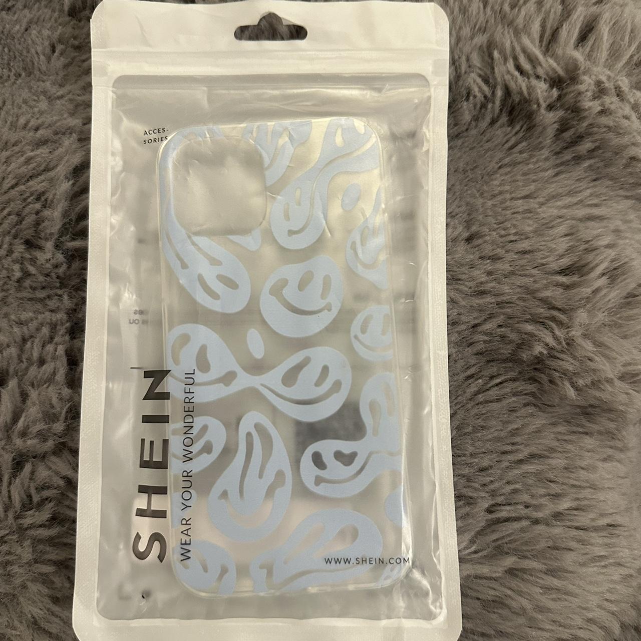 12 Pro Shein Iphone Case 1pc Valentine's Day Heart Black Phone