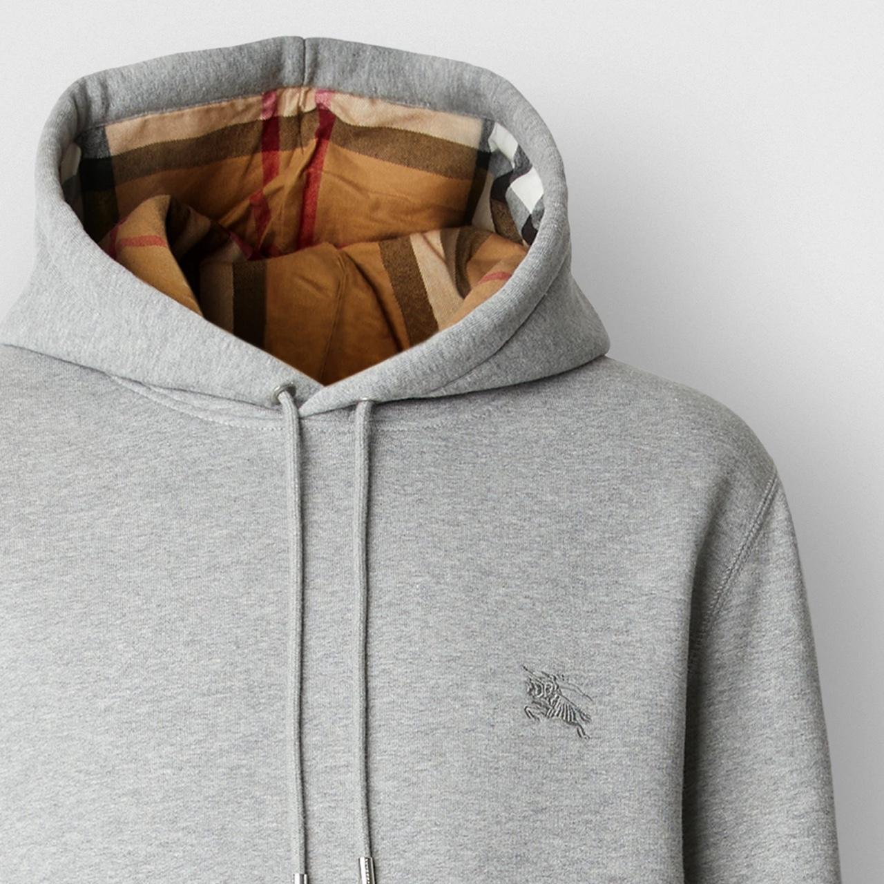 Grey Zip Burberry Fordson Zip-up Hoodie Hot Burberry Mens Zip Up