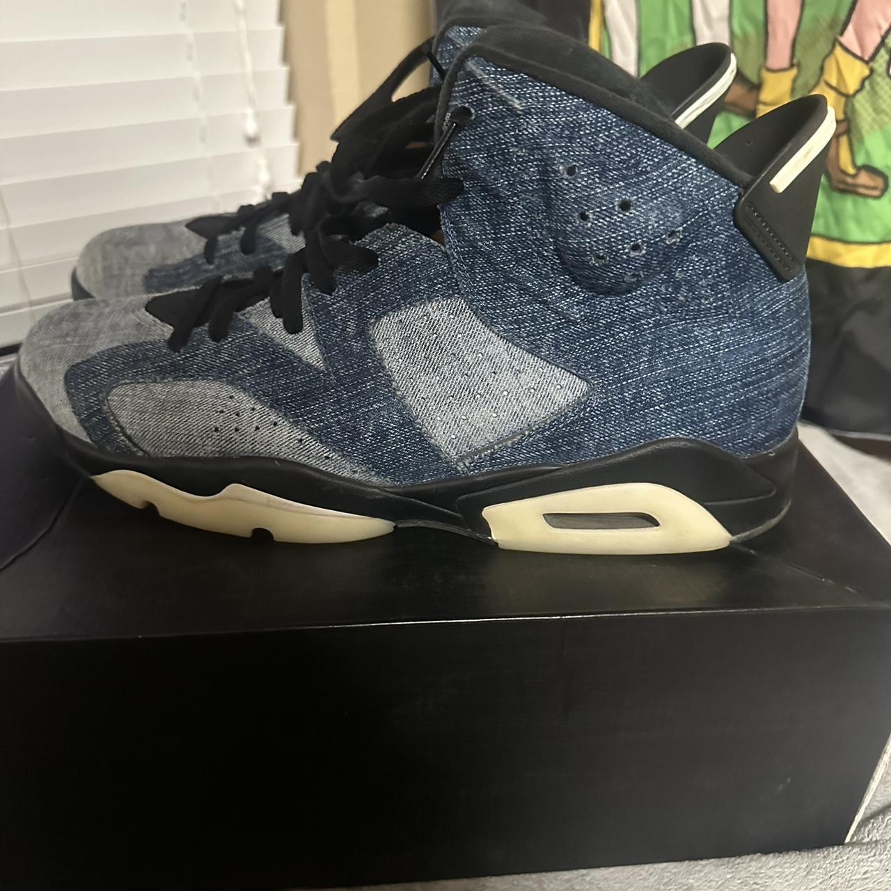 custom denim 6s