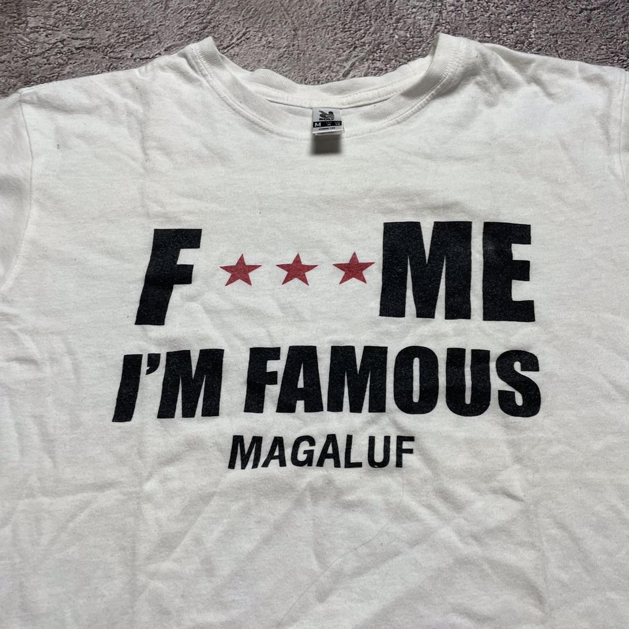 VINTAGE Y2K ADULT HUMOR “ FUCK ME IM FAMOUS PORNO... - Depop