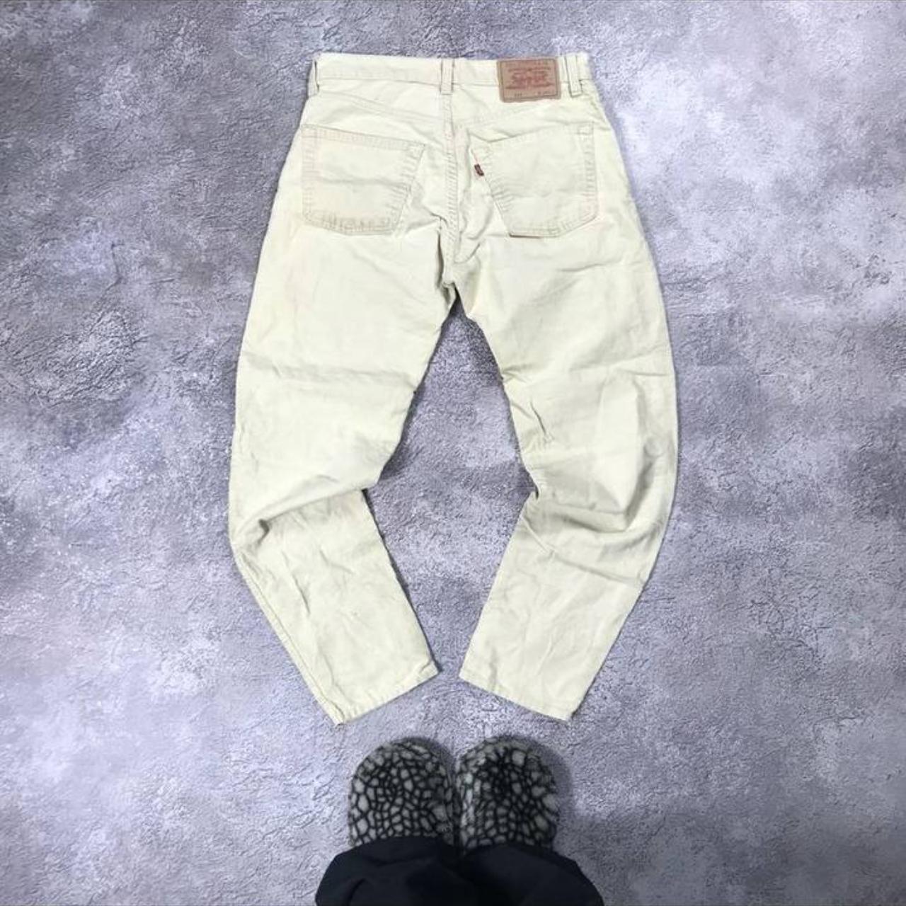 Vintage Y2K VINTAGE LEVIS 551 VELVET CASUAL Depop