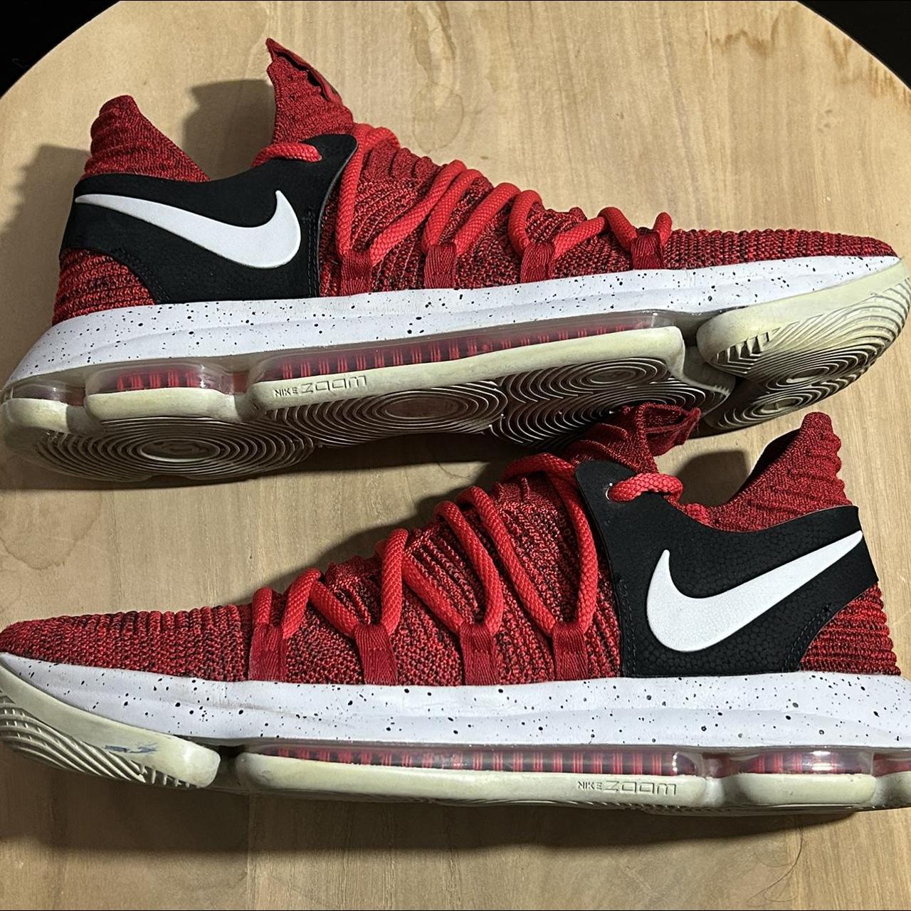 Nike zoom hotsell kd 10 red