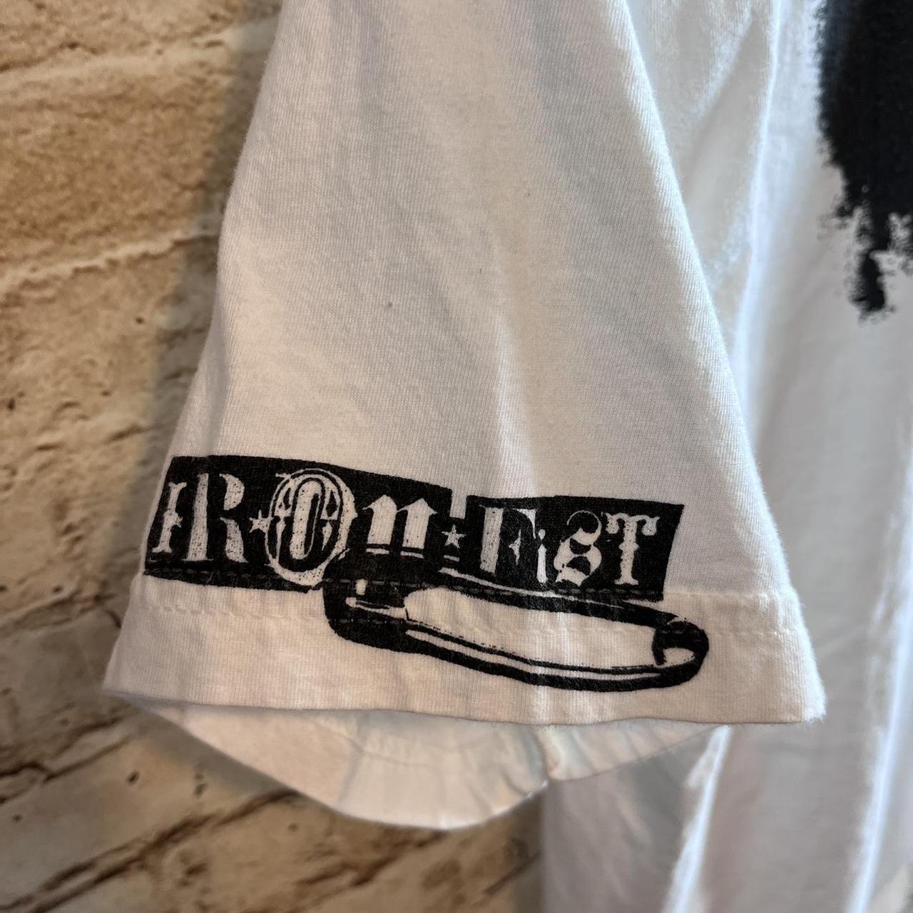 Iron Fist Women's White and Black T-shirt (4)