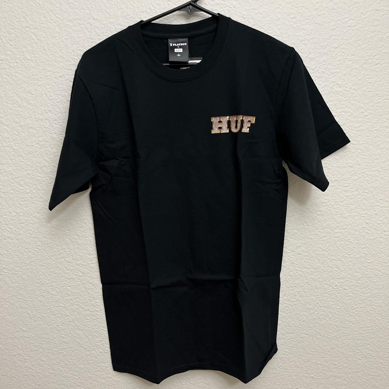 HUF X PLEASURES コラボレーション 12ギャラクシー Tシャツ HUF 長袖Tシャツ コラボ ブランド バックプリント X PLEASURES
