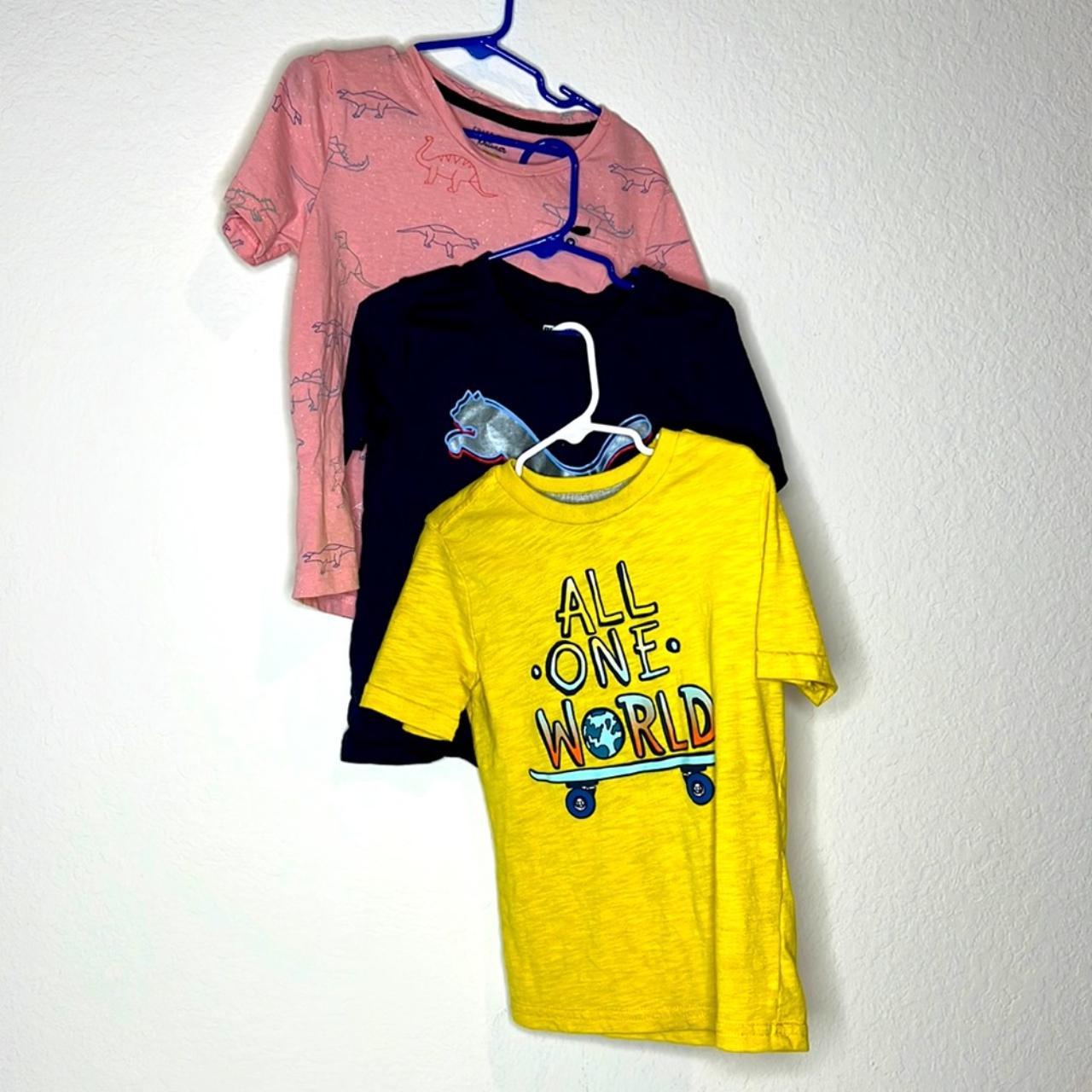 Boy's Colored T-Shirt Single Pack Yellow