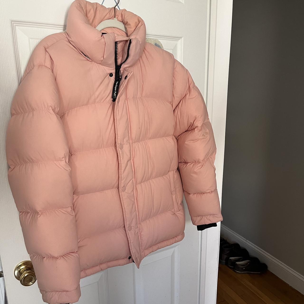 Aritzia pink cheap coat