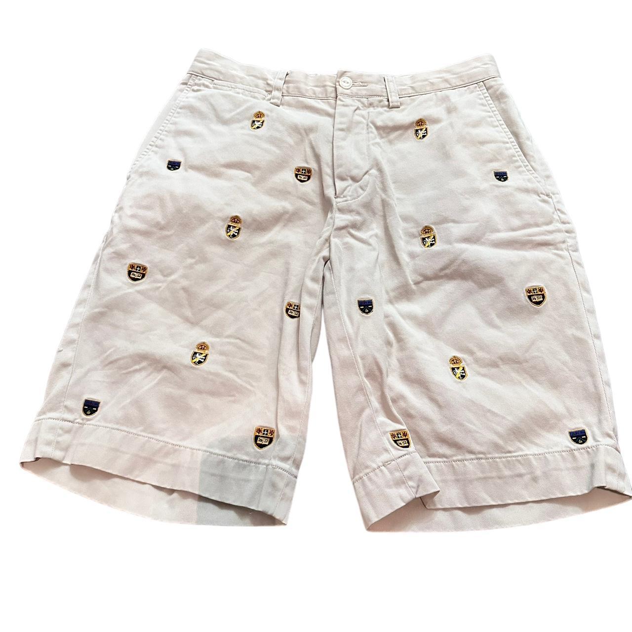 Super awesome Ralph Lauren Crown Crest shorts, size... - Depop