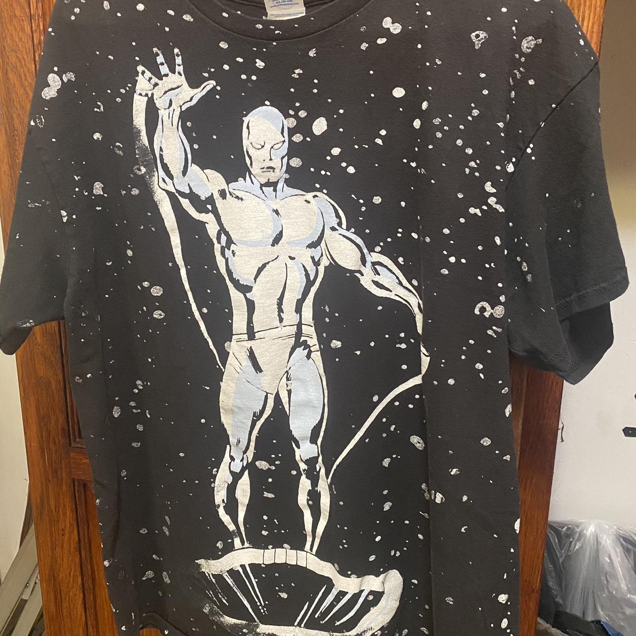 Silver Surfer Bootleg T Shirt outlets Size Large All Over Print