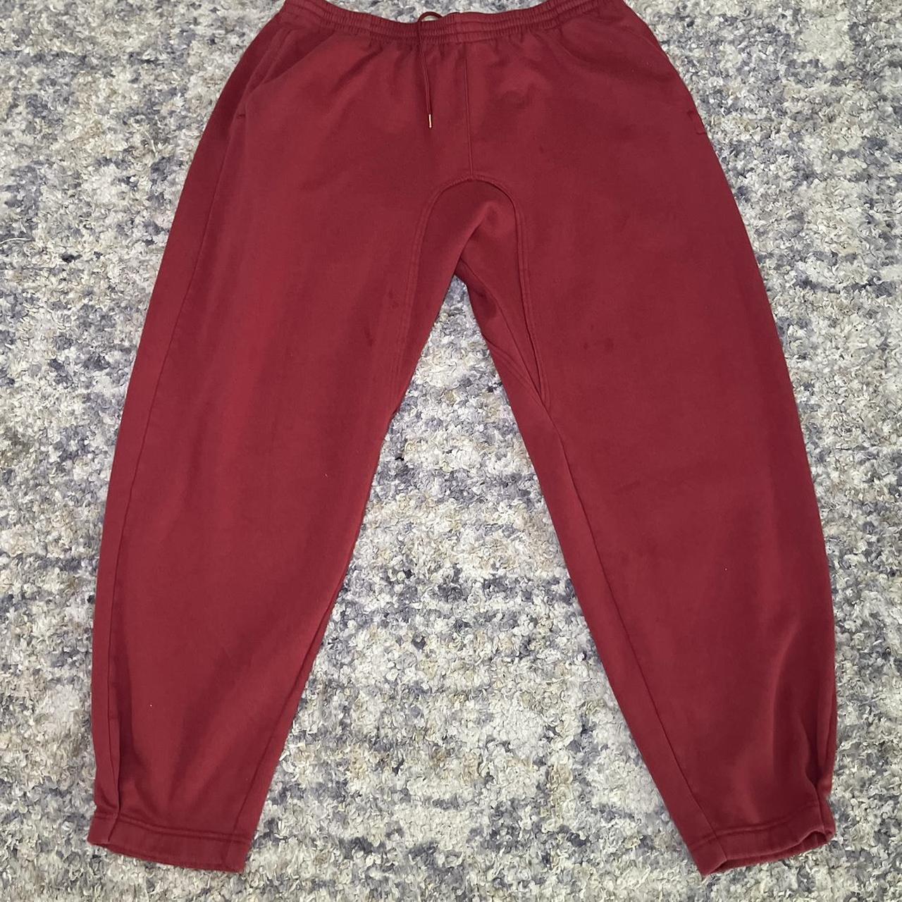 Savage red sweatpants size Women's size 18 to Depop