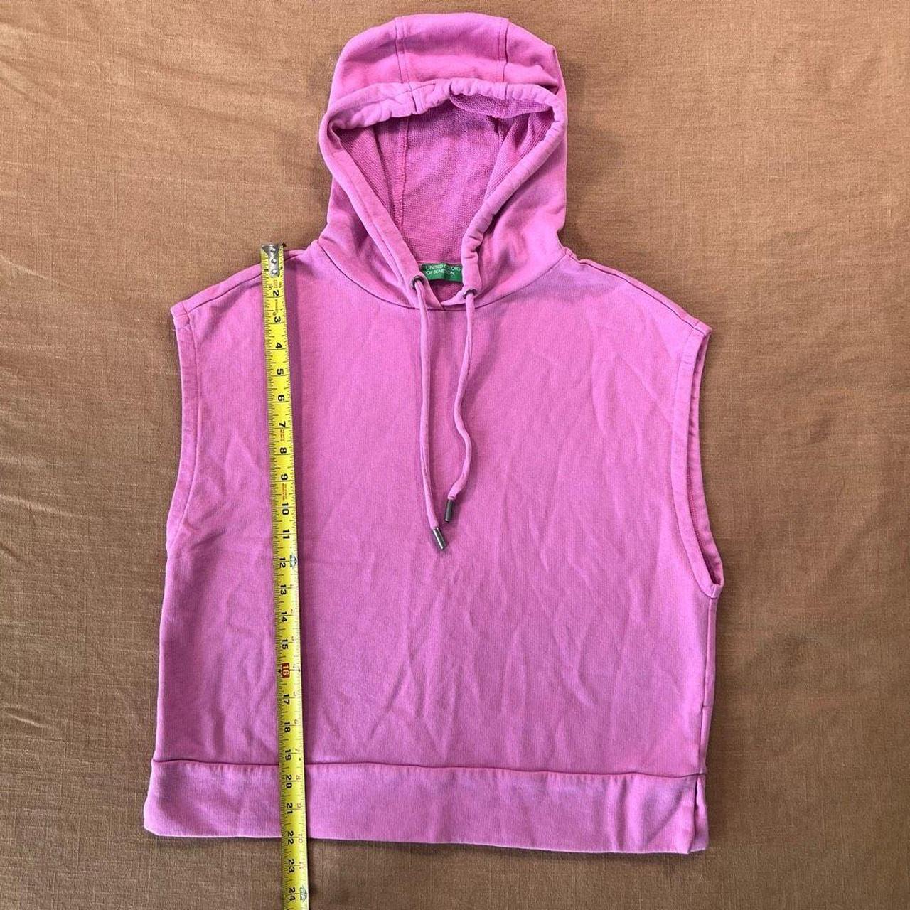 United Colors Of Benetton Women s Pink Sleeveless. Depop