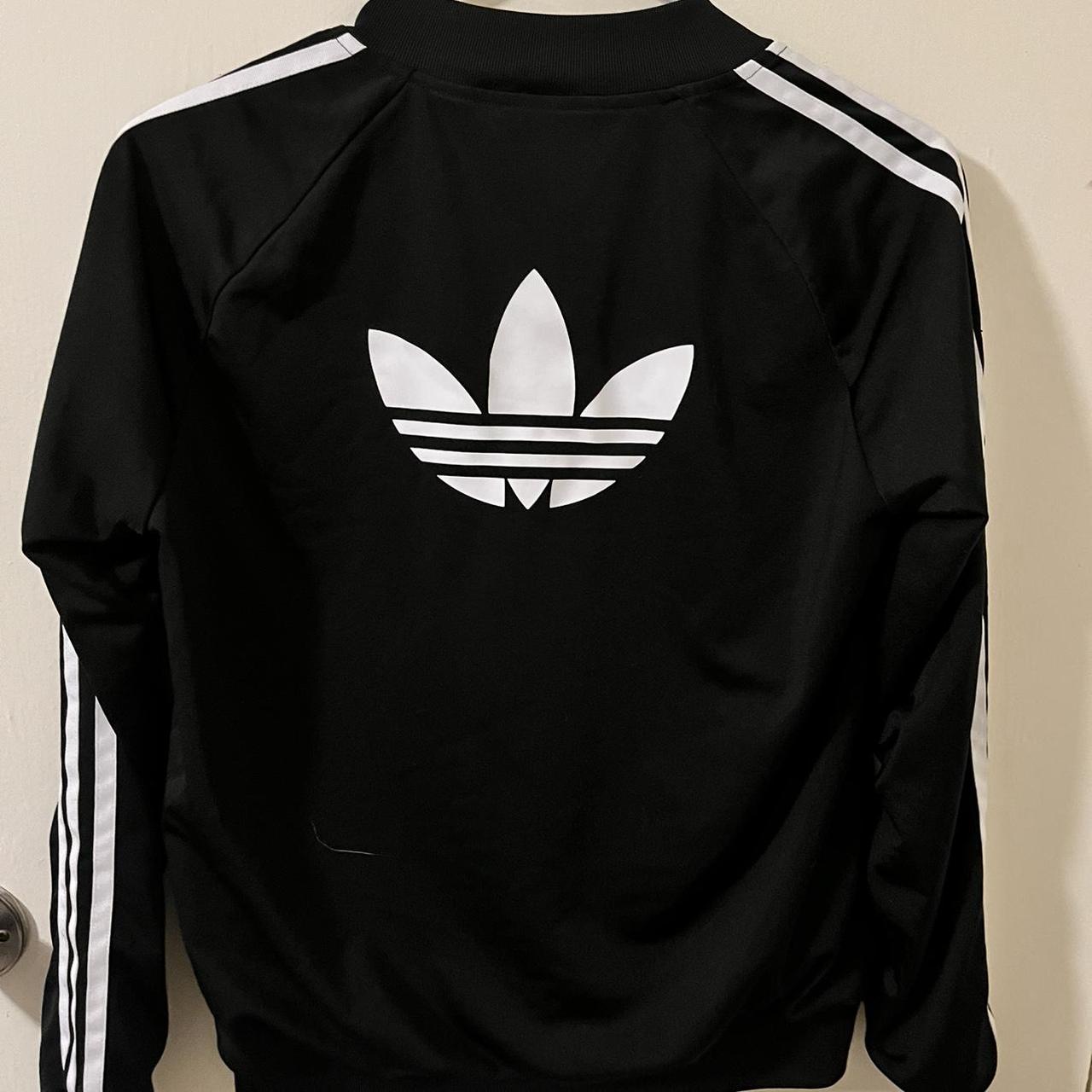 Adidas Jacket The thing on the zipper broke off,... - Depop