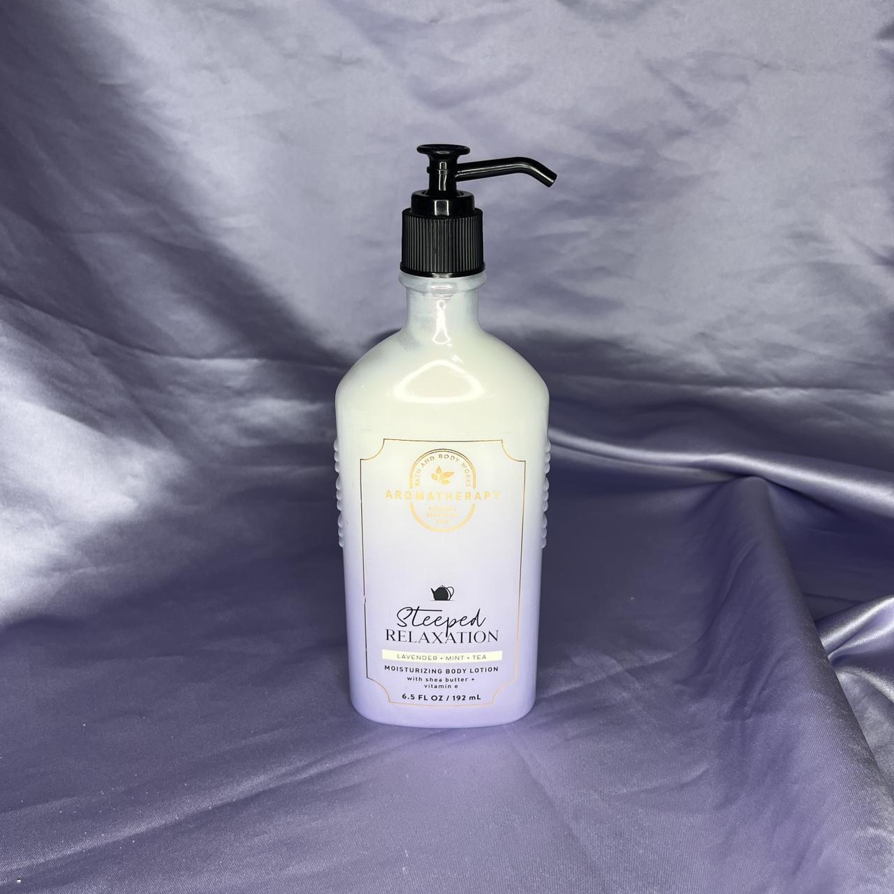 Bath and Body Works steeped relaxation lavender