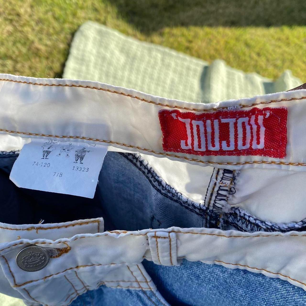 Vintage Jou jou cowboy light wash denim high waisted | Depop