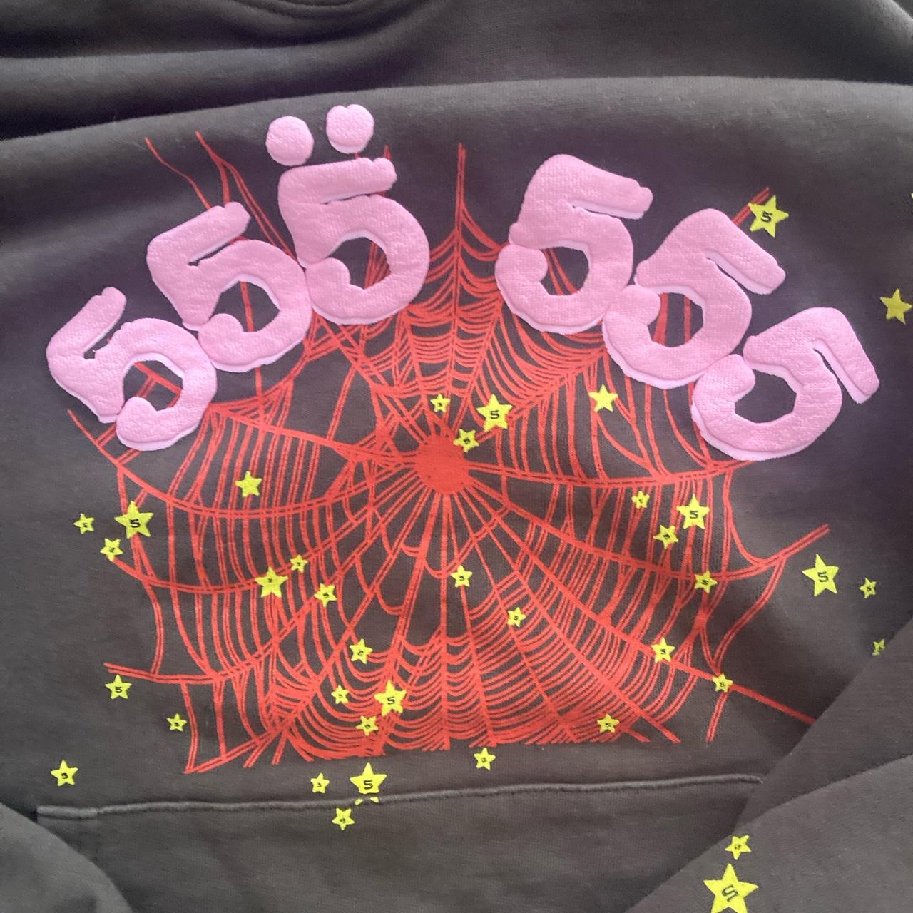 Spider 5 hoodie 555 brown Size small - Depop