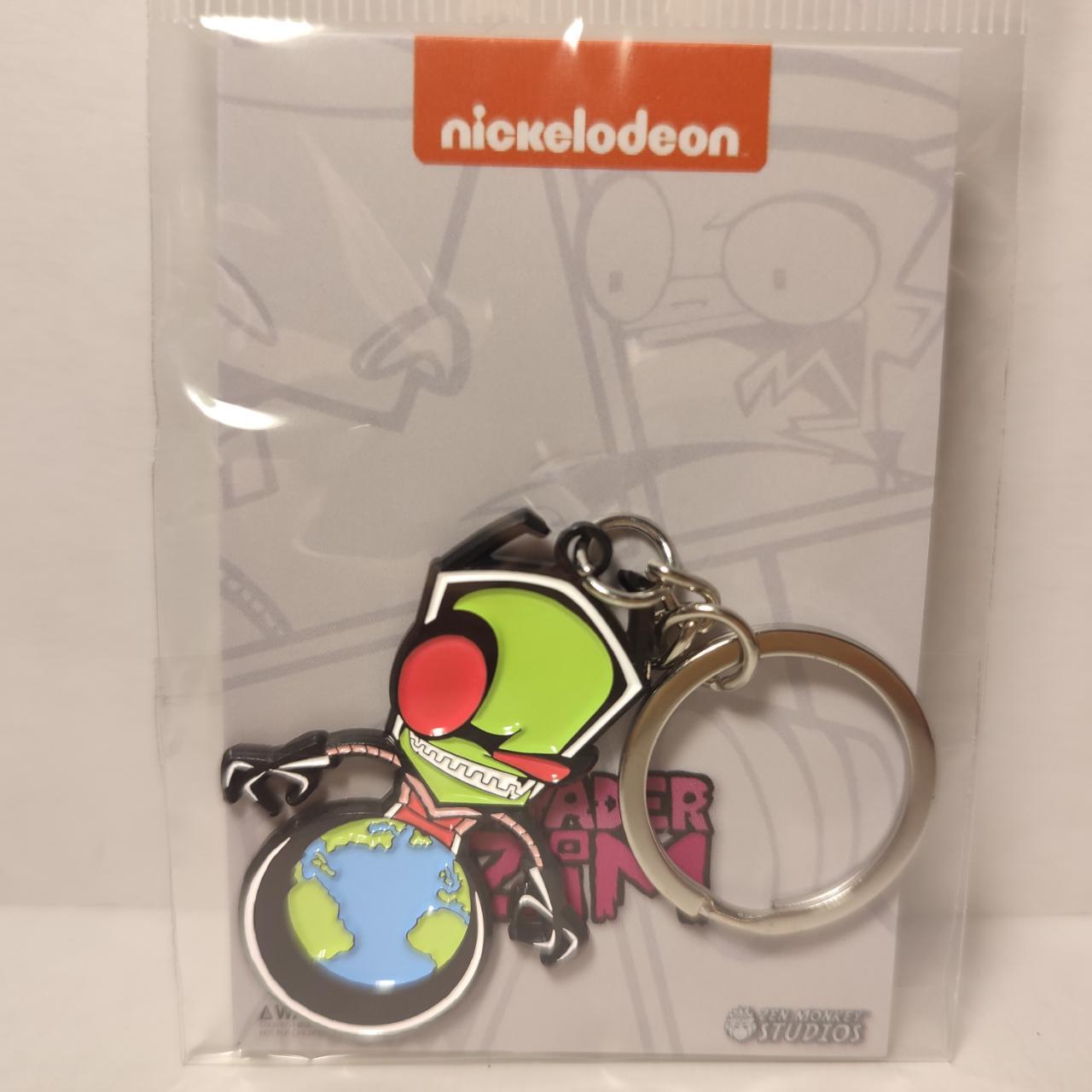 Nickelodeon Silver Keychains