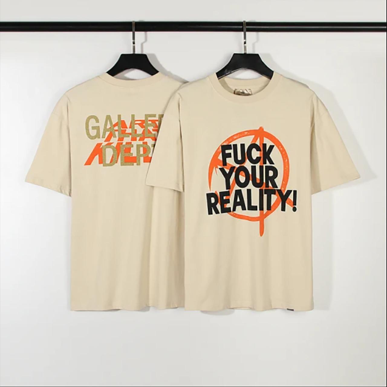 【GALLERY DEPT.】FUCK YOUR REALITY GALLERY DEPT. WIP FUCK YOUR REALITY TEE | ARCHIVAL WHITE