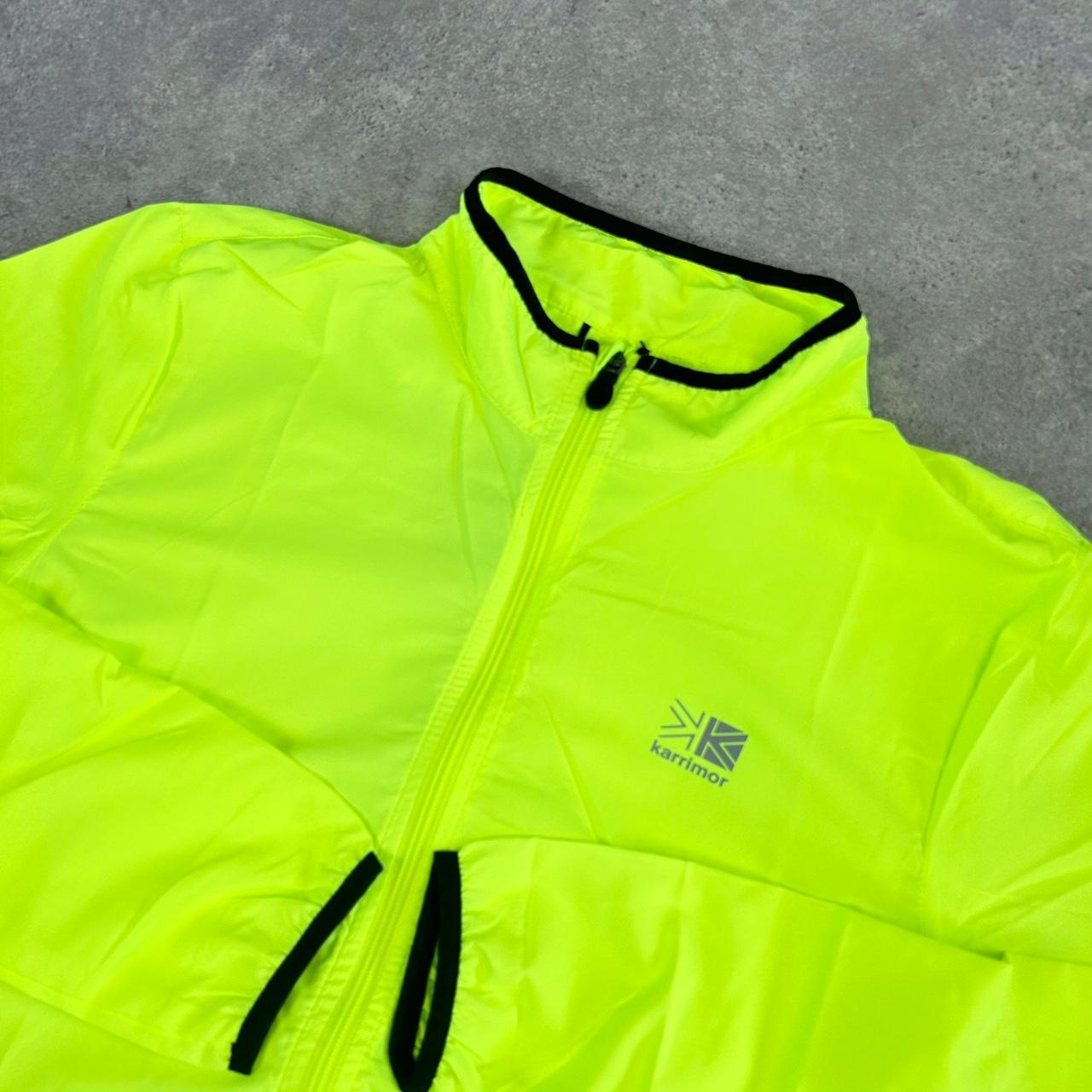 Karrimor yellow running discount jacket