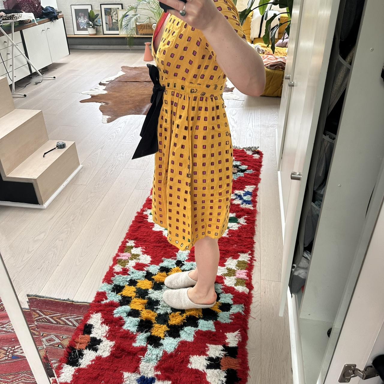 Diane von Furstenberg faux wrap dress. Linen and | Depop