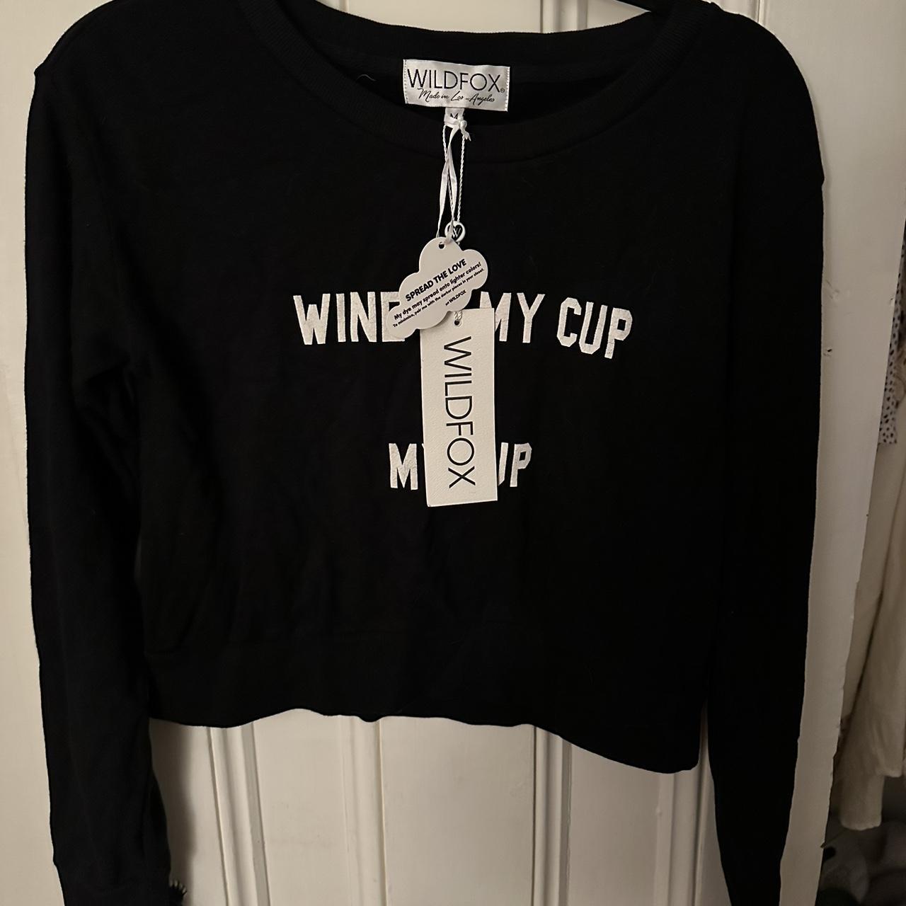 Wildfox wine hot sale sweatshirt