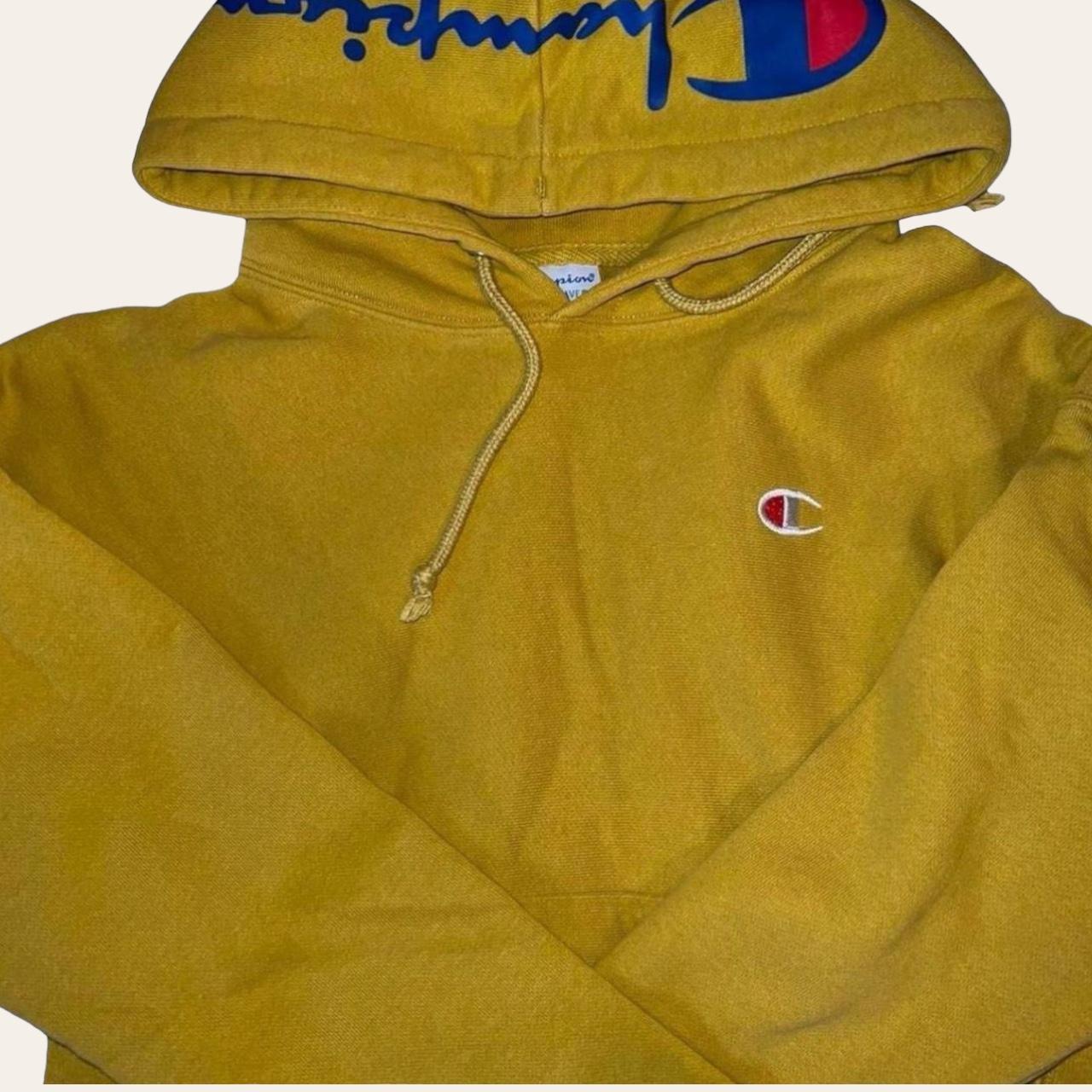 Champion mustard yellow clearance sweater