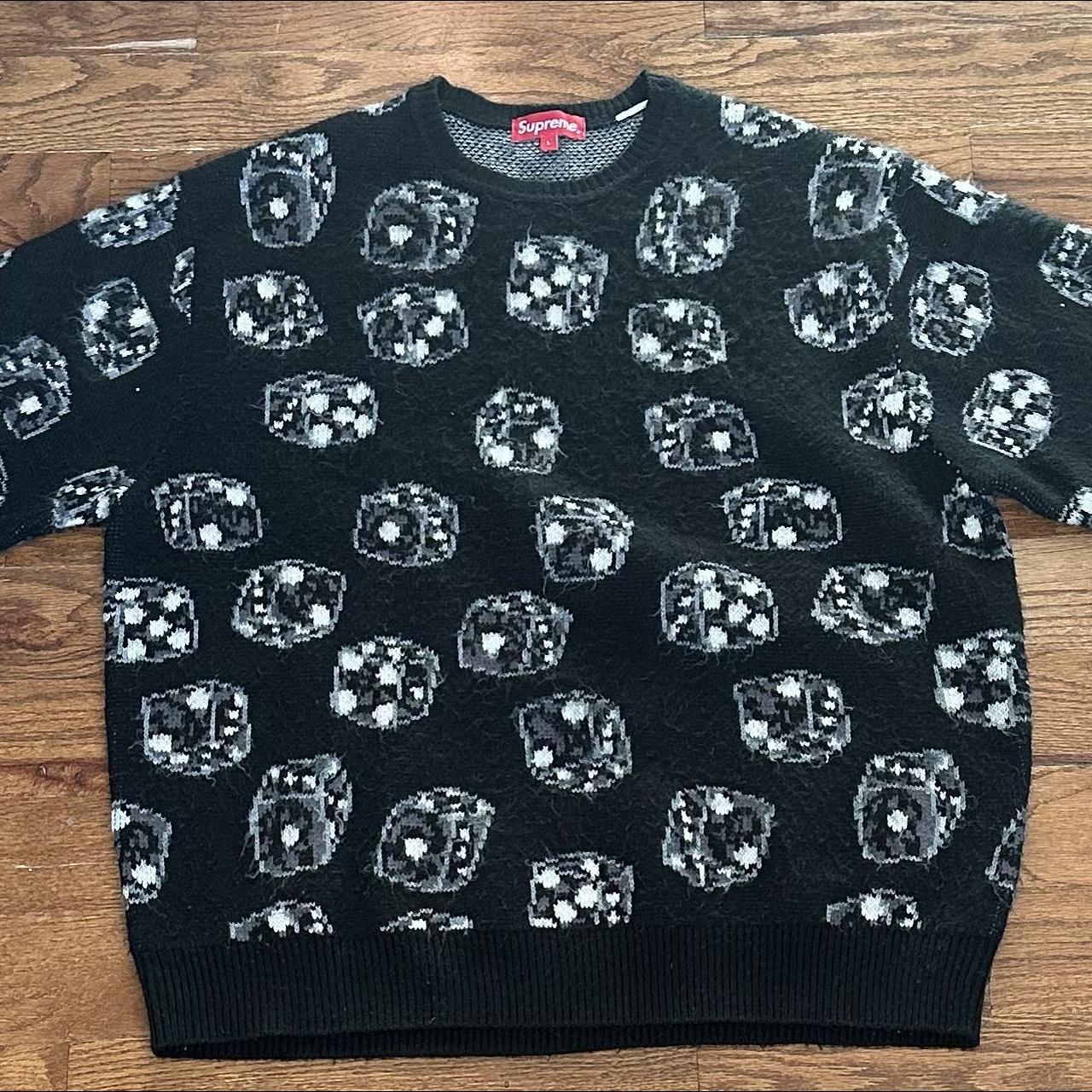Supreme fall/winter 2022 Dice Sweater only worn once - Depop