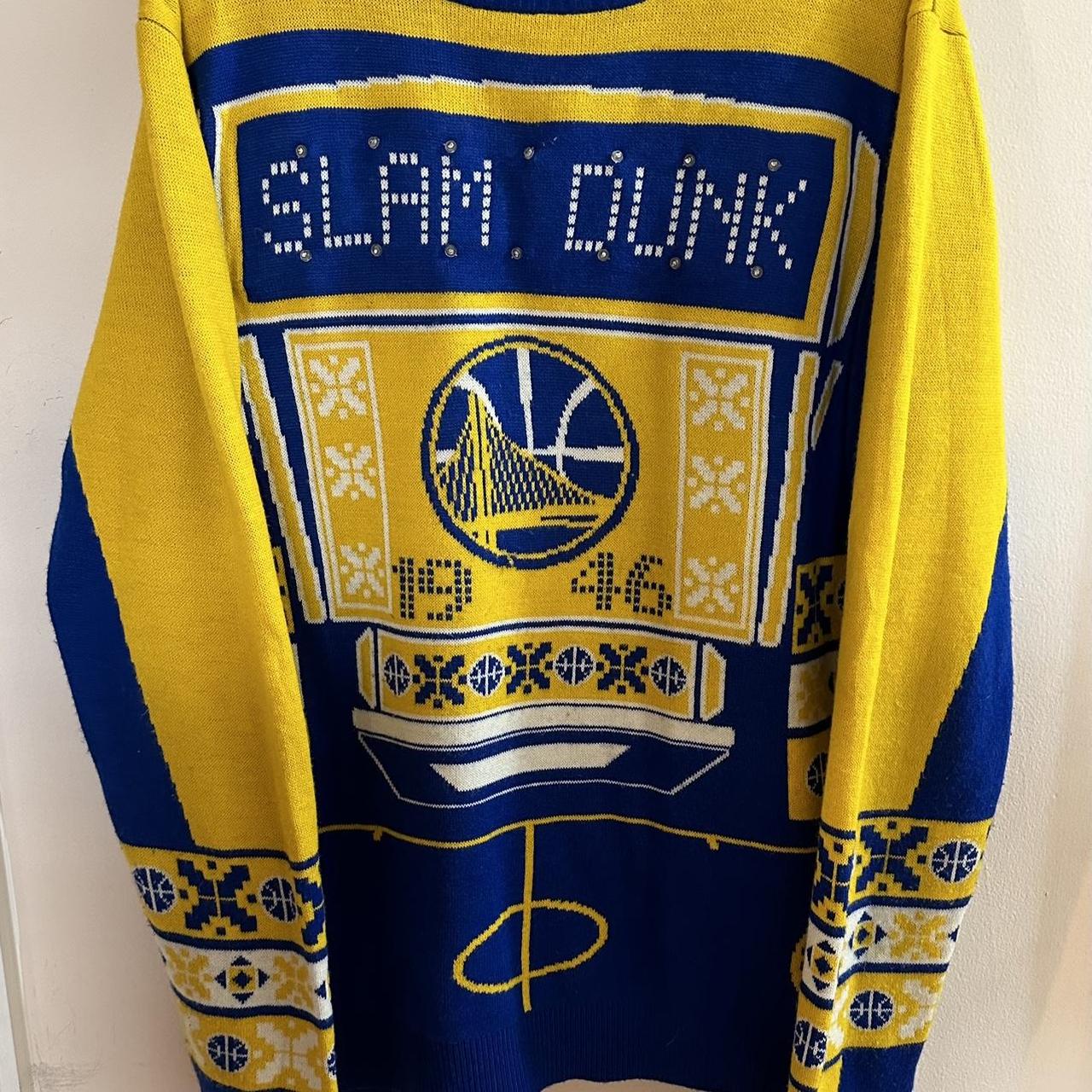 Golden state clearance warriors ugly sweater