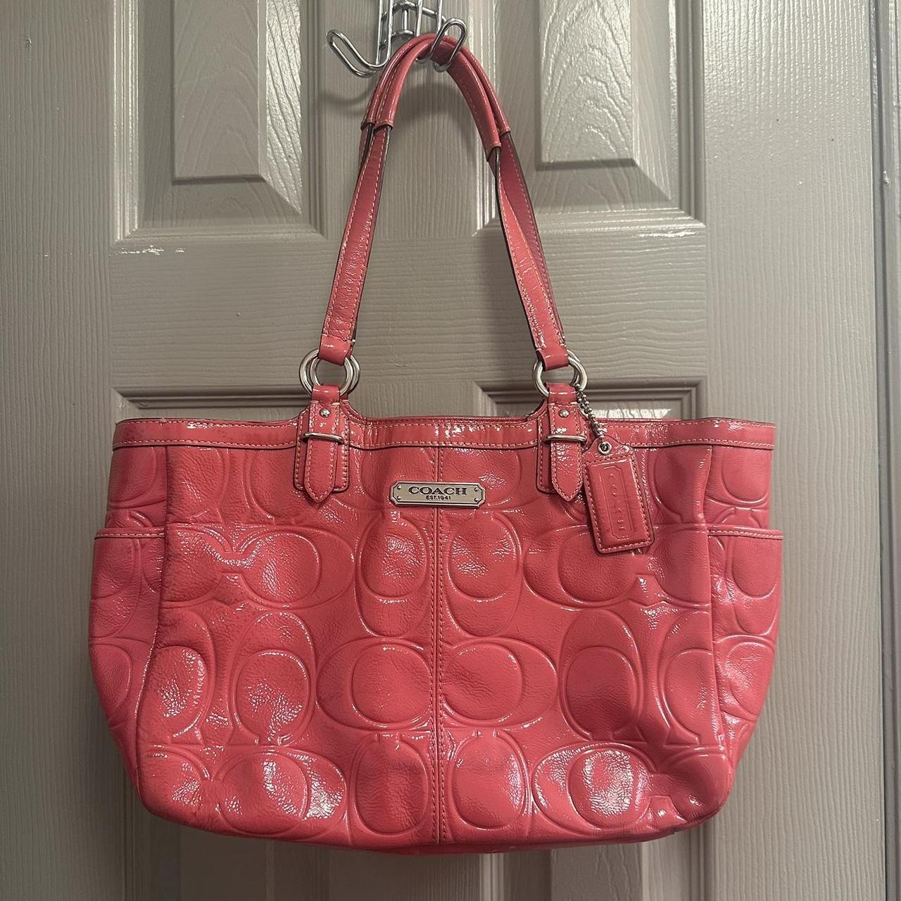 Rose best sale coach purse