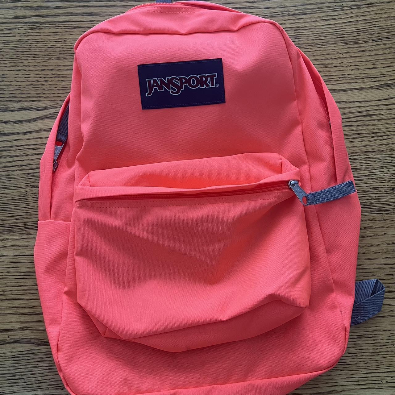 Jansport Backpack, pink - Depop