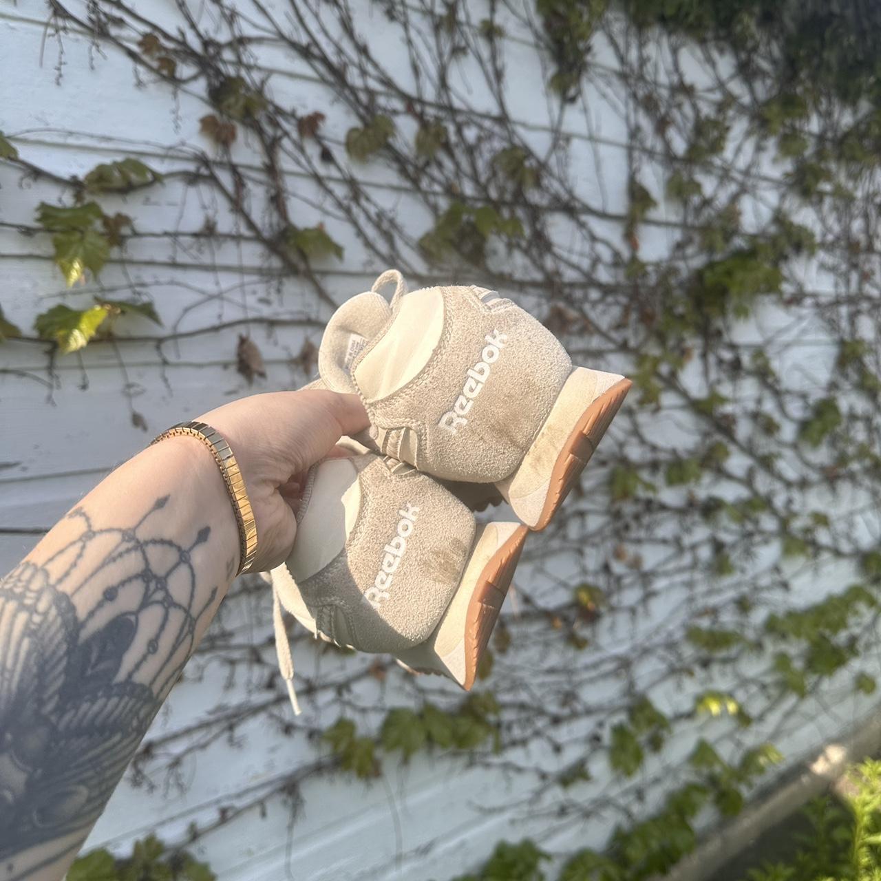 Y2K Leopard Reeboks Gently loved clean girl style | Depop