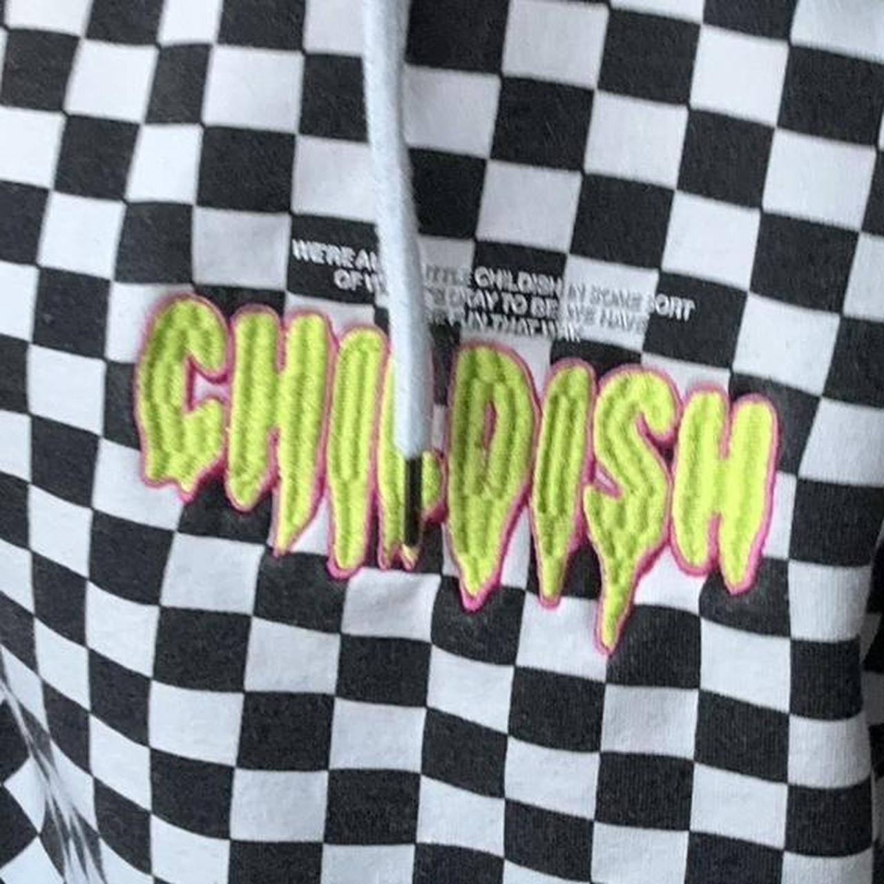 Jay Swingler Checkered Childish Hoodie Limited Edition Childish