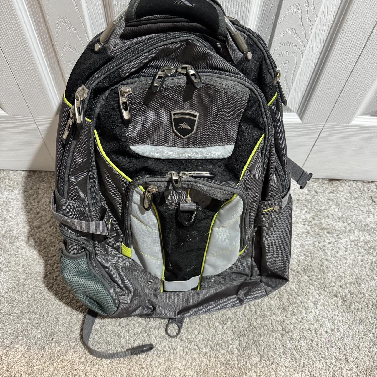 high sierra elite backpack blue