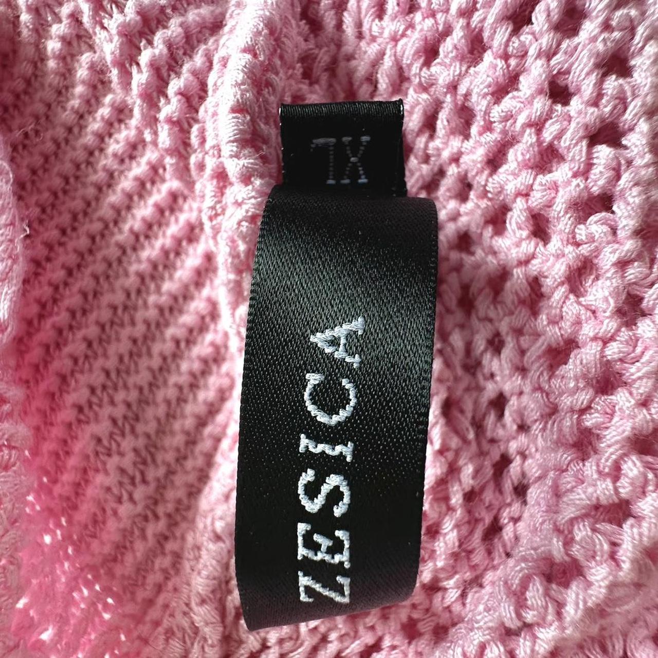 Zesica baby pink beach cover up Fits size SL... Depop