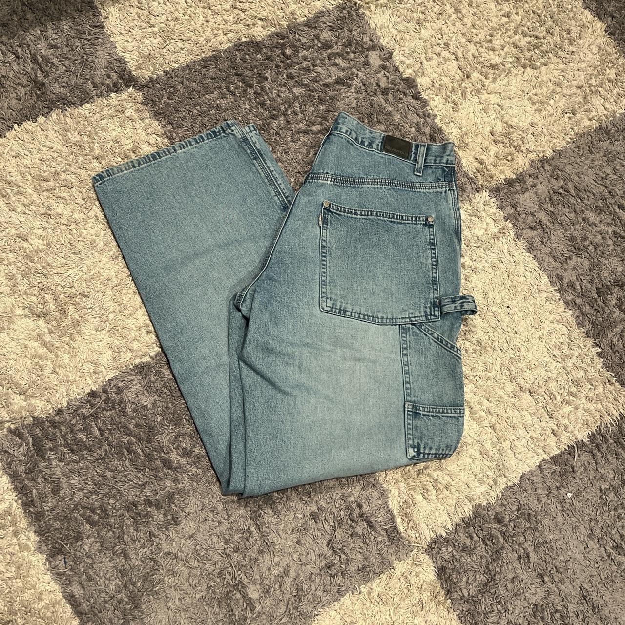 super cool levi’s silver tab blue jeans size... - Depop