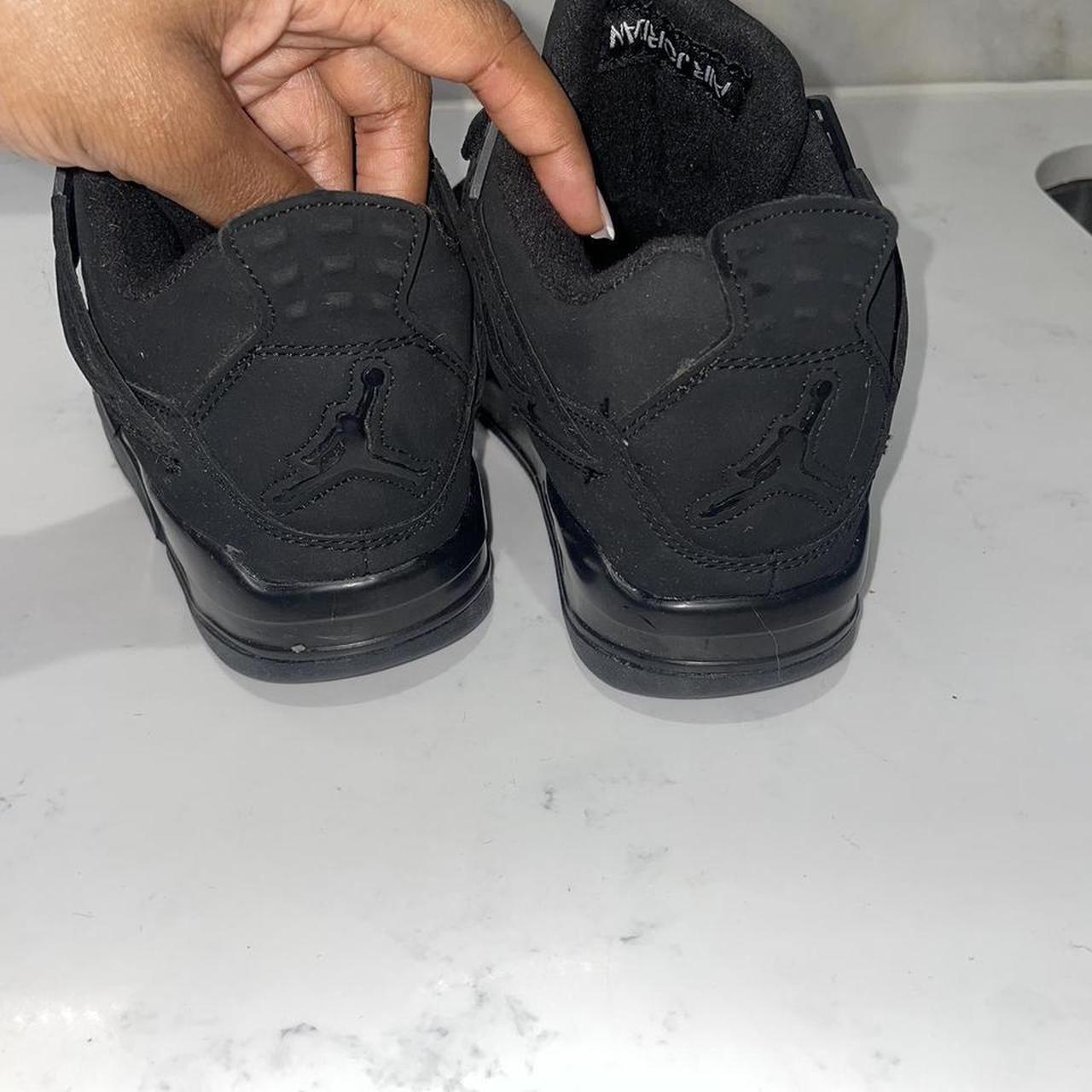 jordan 4 all black