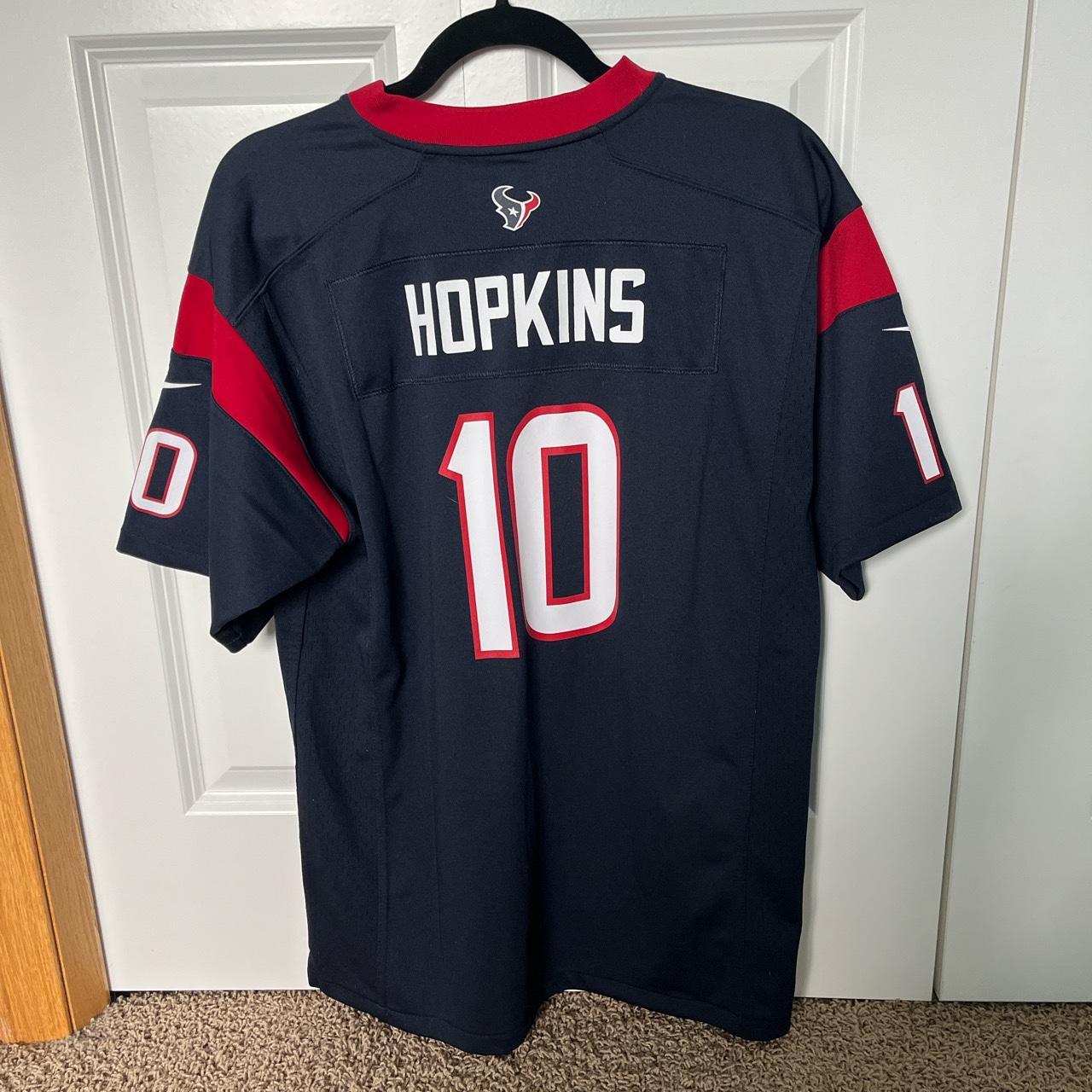 Youth XL Houston Texans DeAndre Hopkins navy jersey. - Depop