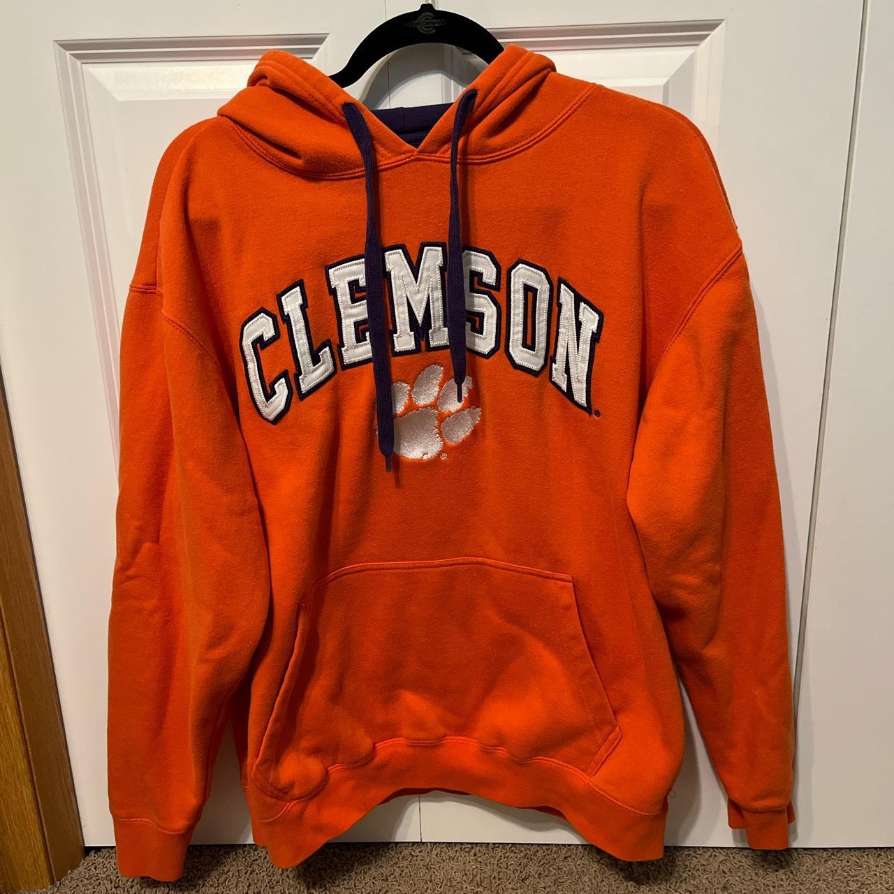 Clemson Tigers Hoodie Size Large No Noticeable Depop