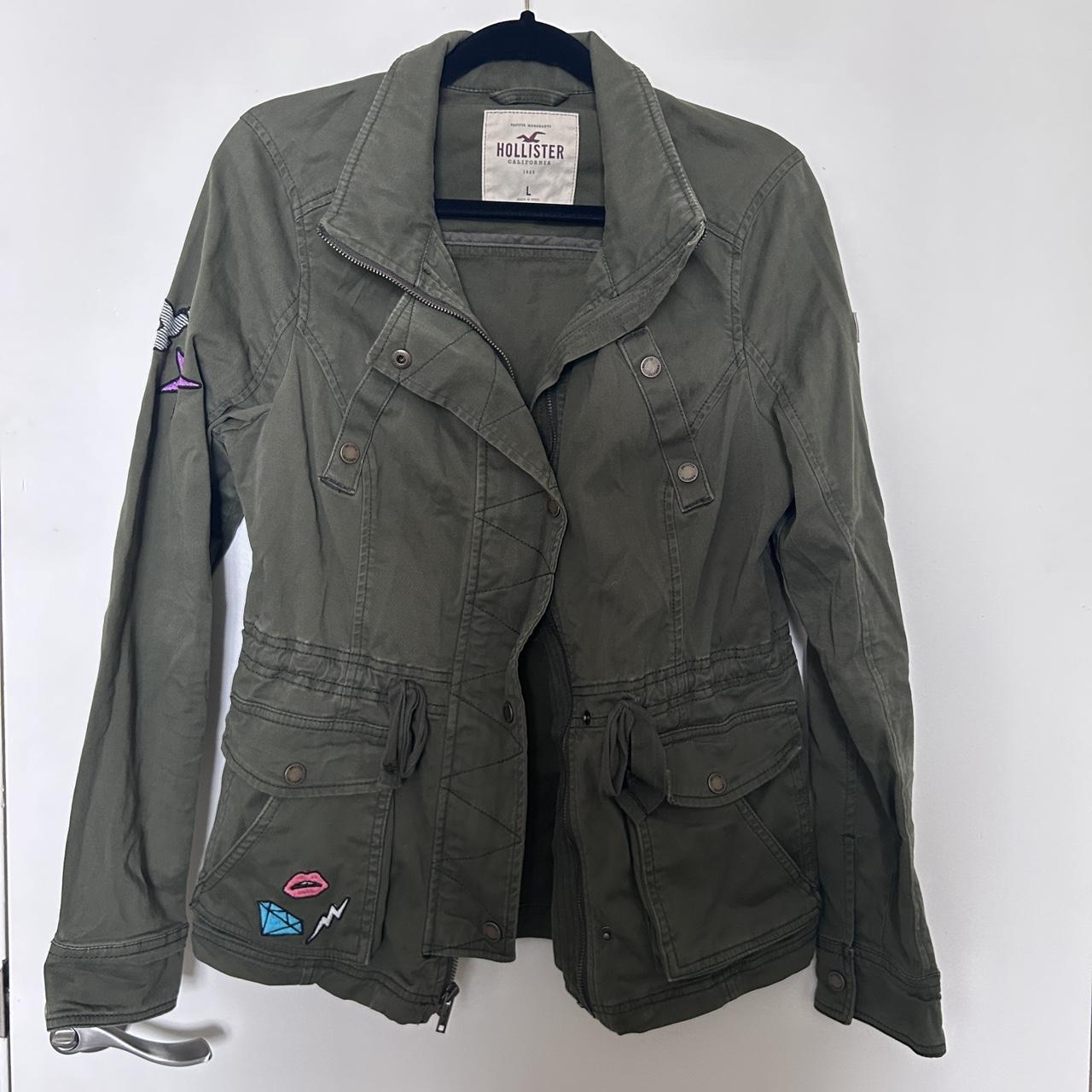 Hollister sales shirt jacket