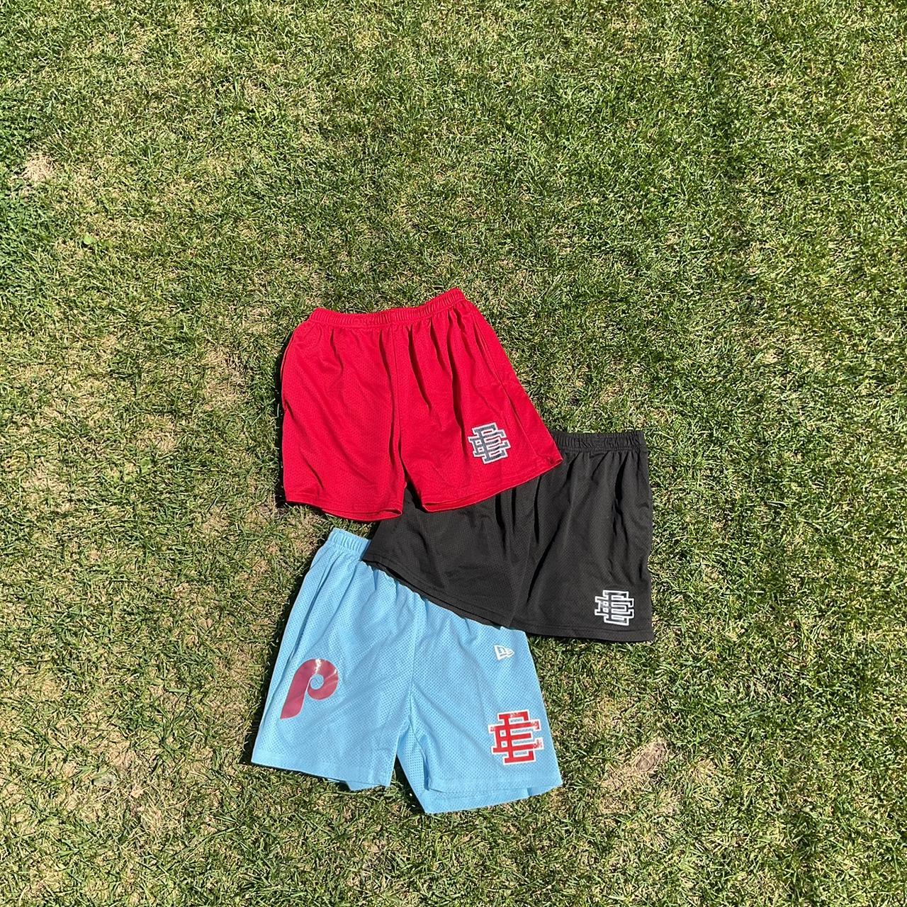 Black, red, and mlb Phillies EE shorts 25 each 40... Depop