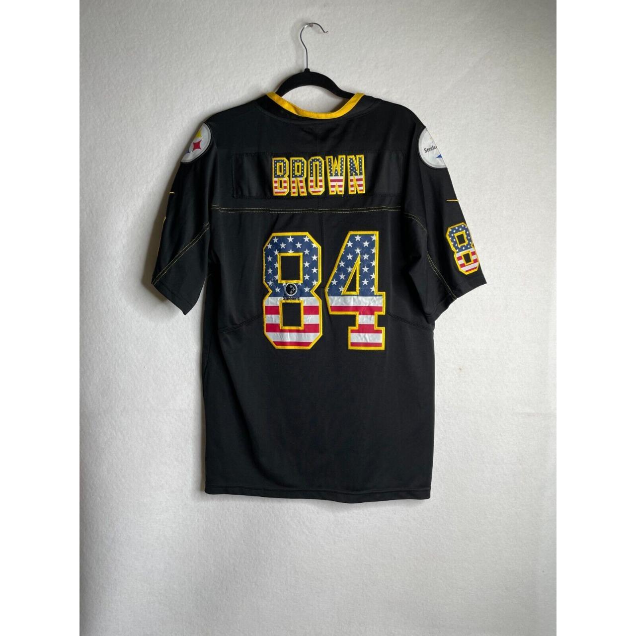 Nike Nfl Antonio Brown pittsburgh steelers jersey - Depop