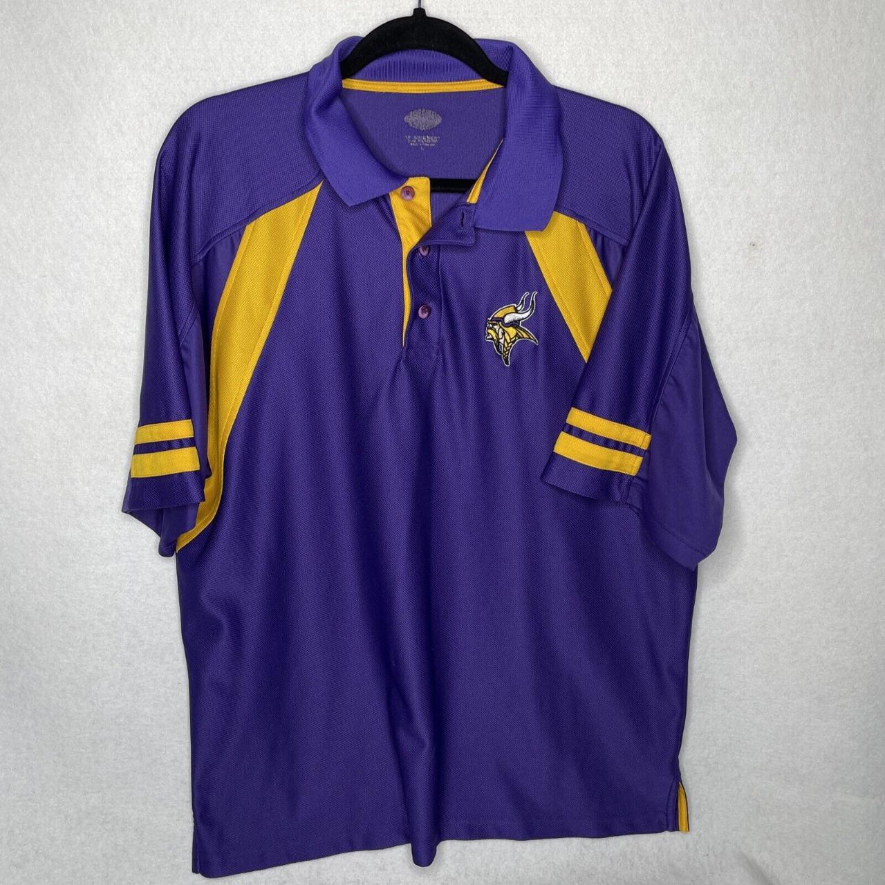 Vikings best sale golf shirt