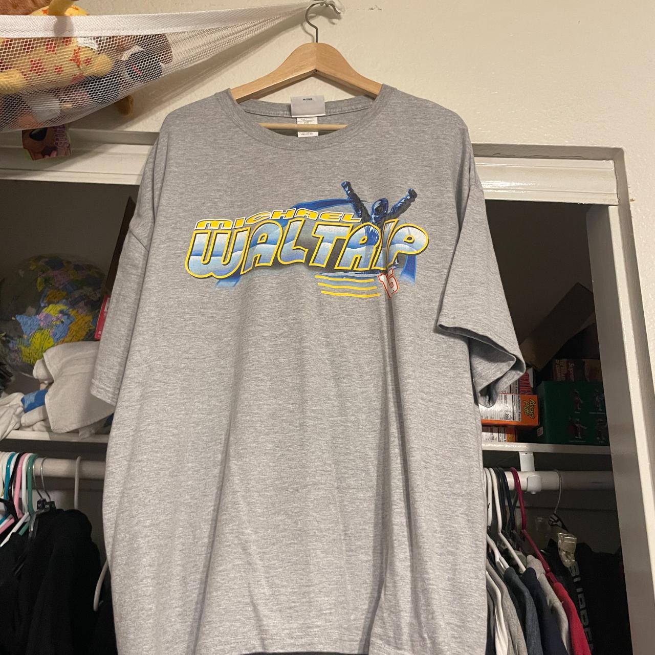 Michael Waltrip Racing vintage 90s NASCAR tee on... - Depop