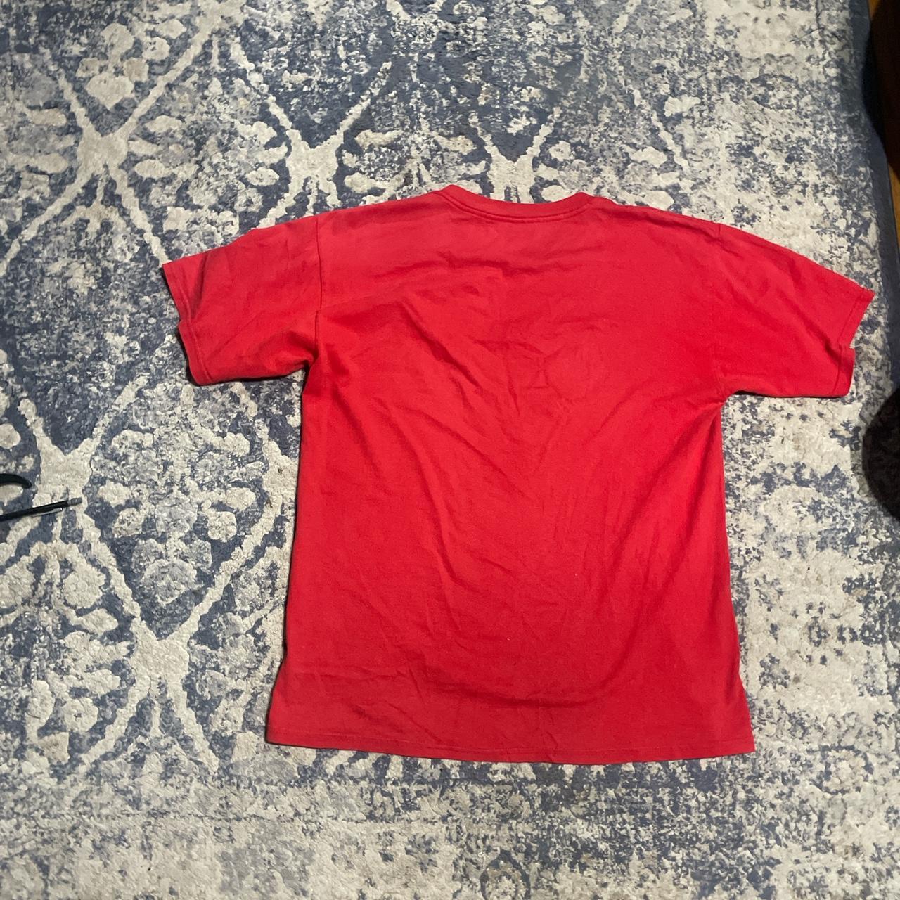 Large Red Vintage T Shirt #vintage #tshirt #red - Depop