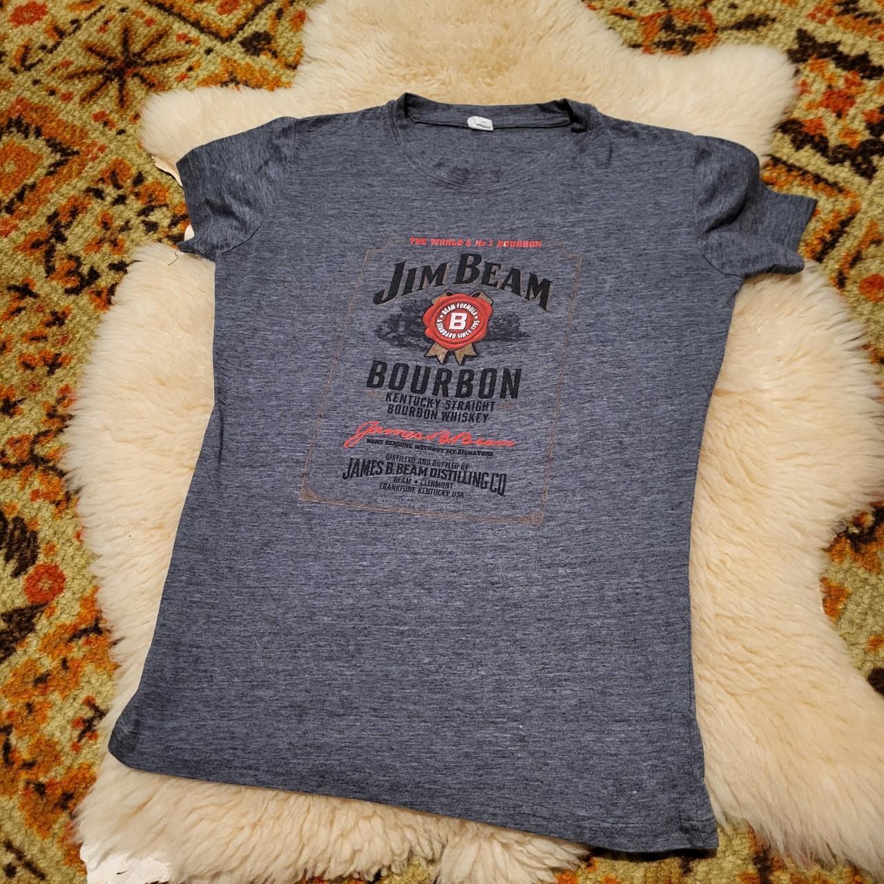 Jim Beam Burbon Tee Whiskey Lovers Nice Soft Depop