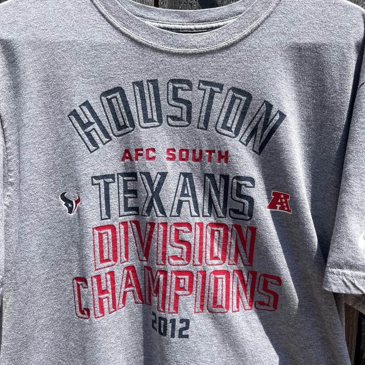 Texans hoodie. 2015 AFC South Divisional Champions - Depop